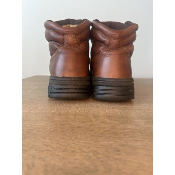 Northeast Outfitters Men's Sz 10 Hiking Boot Brown Leather Rugged Waterproof - Picture 4 of 10